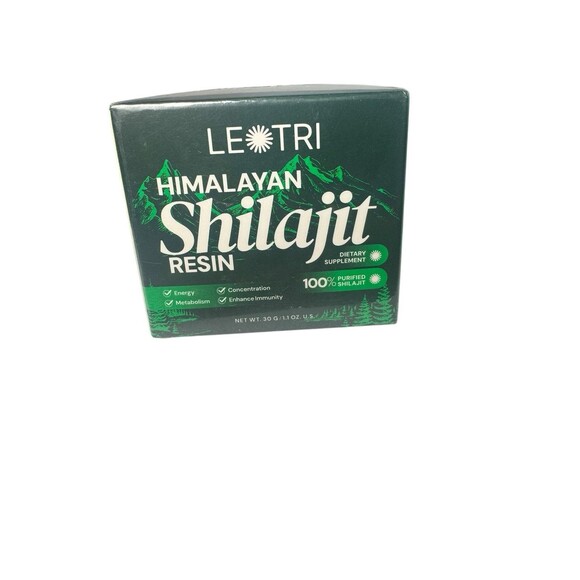 Shilajit Pure Himalayan Shilajit Resin: Authentic Fulvic Acid 30 Grams - Picture 1 of 6